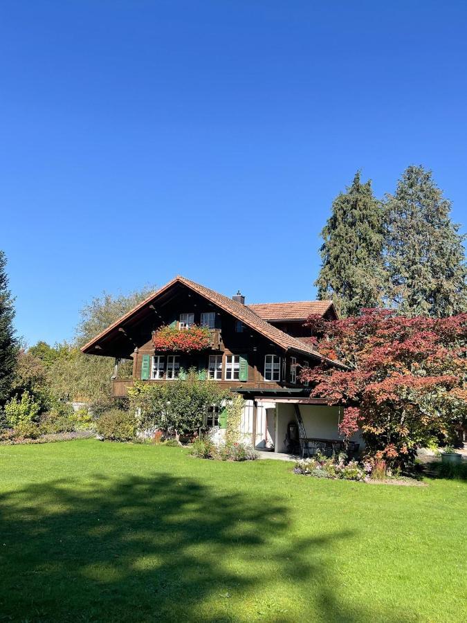 Neb-Thun Lodge'S Seehaus 1 Gwatt エクステリア 写真